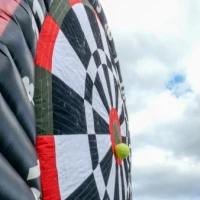 Set Up Giant Inflatable Dart Board 4